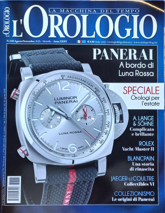 L'OROLOGIO n. 348 Agosto Settembre 2026