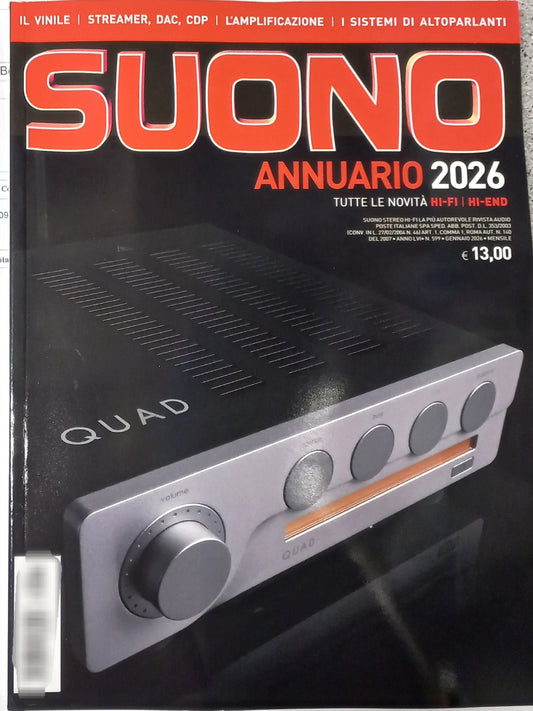 ANNUARIO SUONO 2026 - Tutte le novità hi-fi hi-end