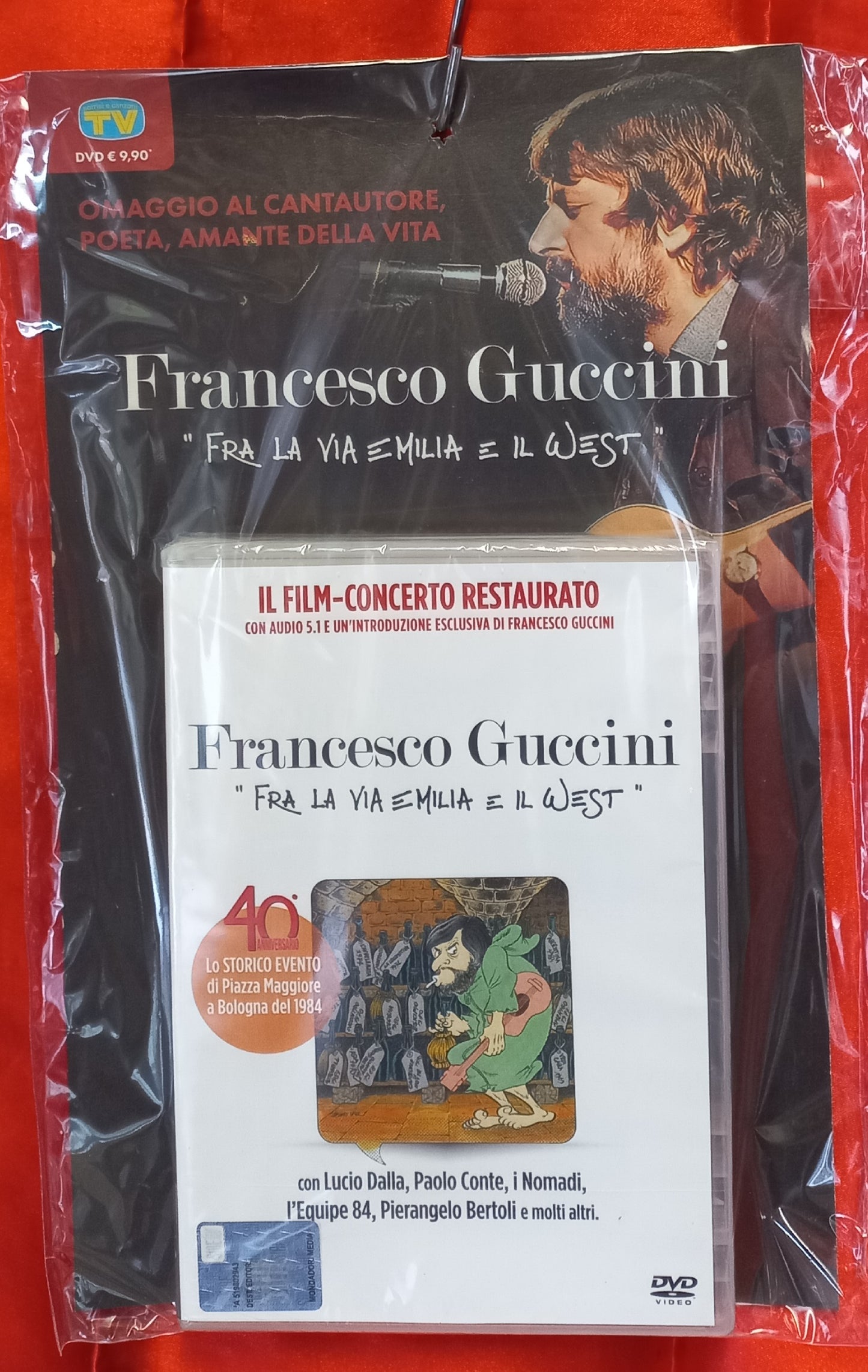 FRANCESCO GUCCINI - FRA LA VIA EMILIA E IL WEST - Il film concerto - DVD