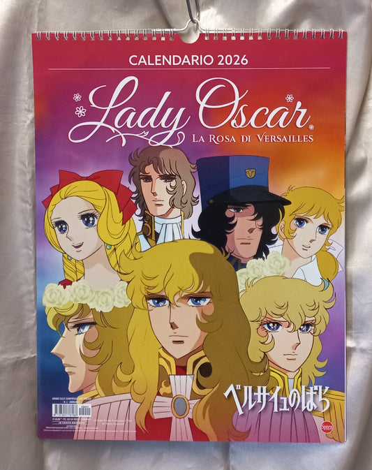 CALENDARIO 2026 LADY OSCAR