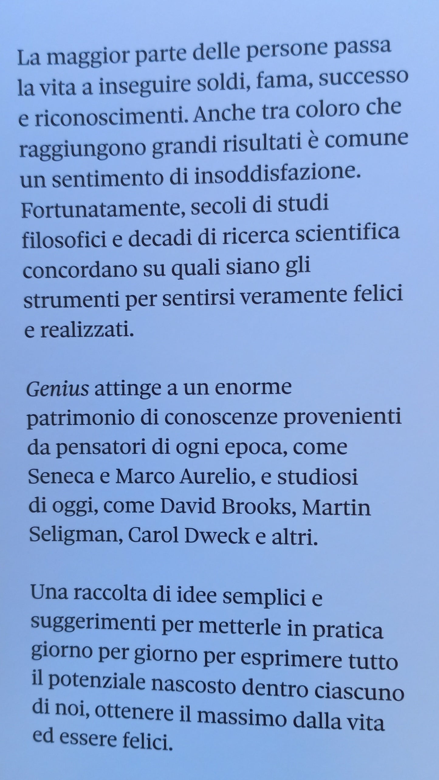 GENIUS 100 idee per essere felici - Mauro Nardocci