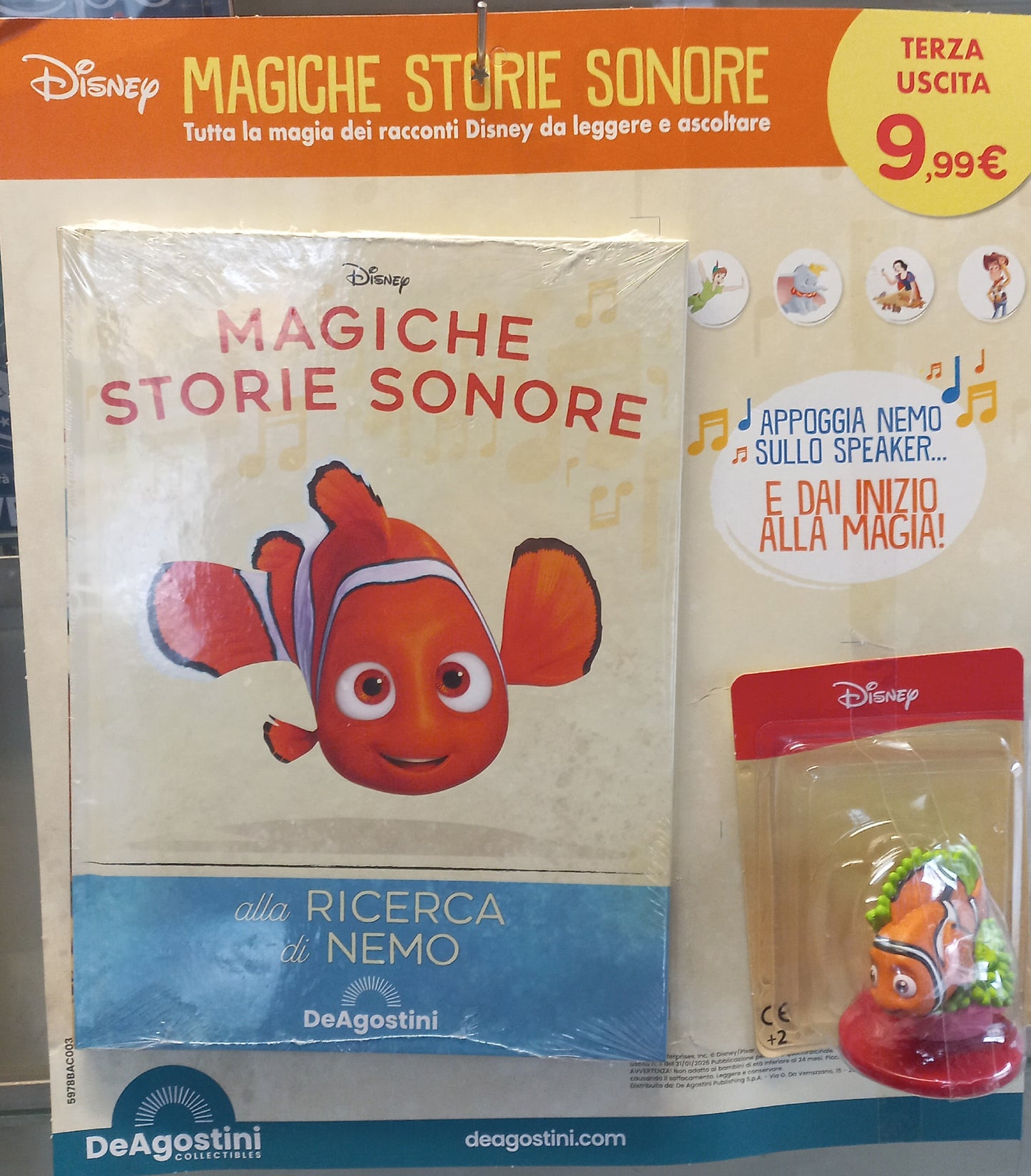 MAGICHE STORIE SONORE Disney - 3^ uscita Alla ricerca di NEMO