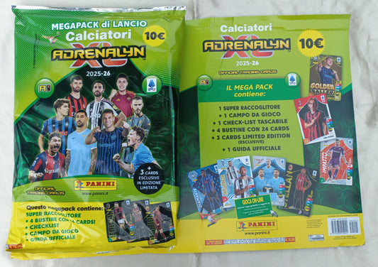 ADRENALYN CARDS 2025 - 2026 MEGA STARTER PACK (contenuto vedi foto)