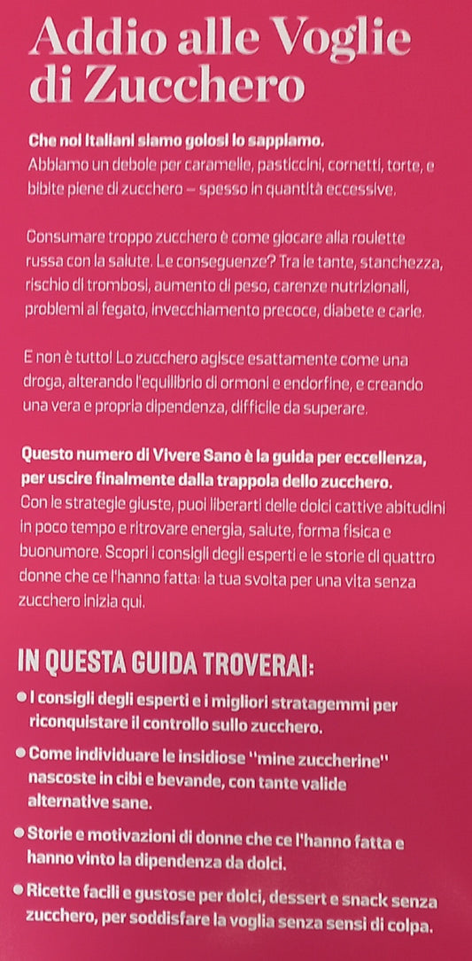 SUGAR DETOX - Disintossicarsi dagli zuccheri - Rivista