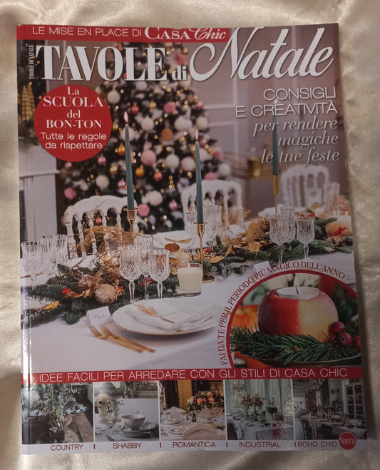 TAVOLE di NATALE - Le mise en place di CASA CHIC