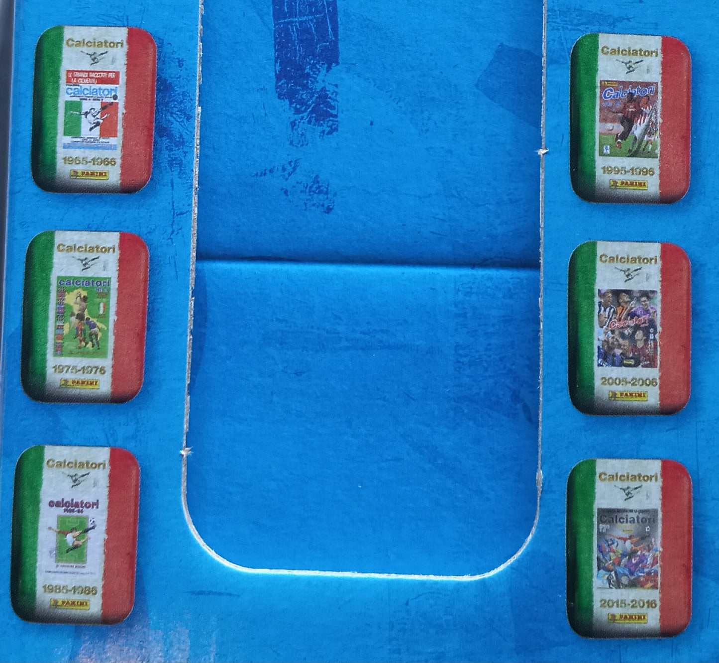 TIN BOX FIGURINE CALCIATORI PANINI Scatola da 6 TIN BOX