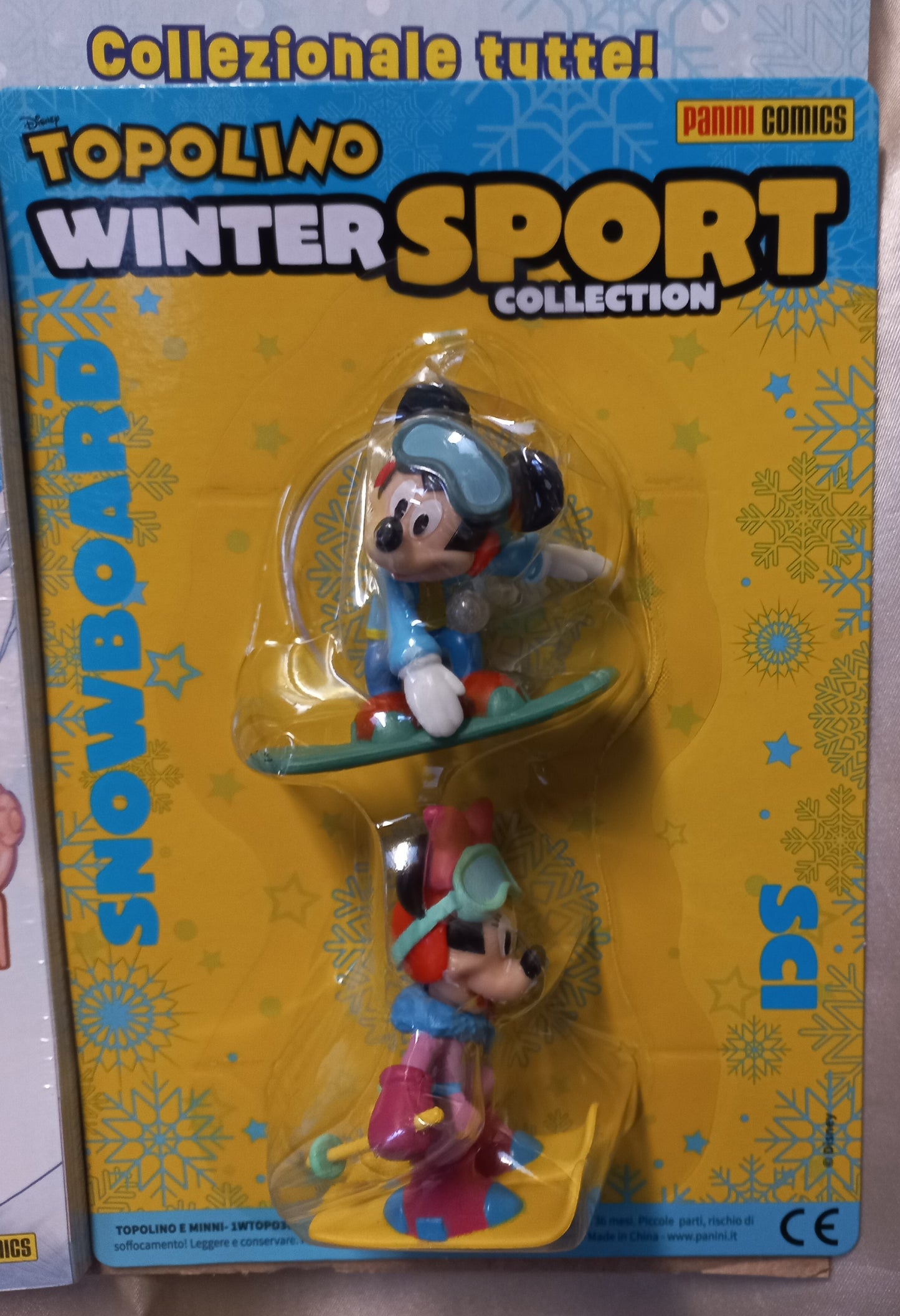 TOPOLINO n. 3663 + Statuina SPORT INVERNALI 1^uscita