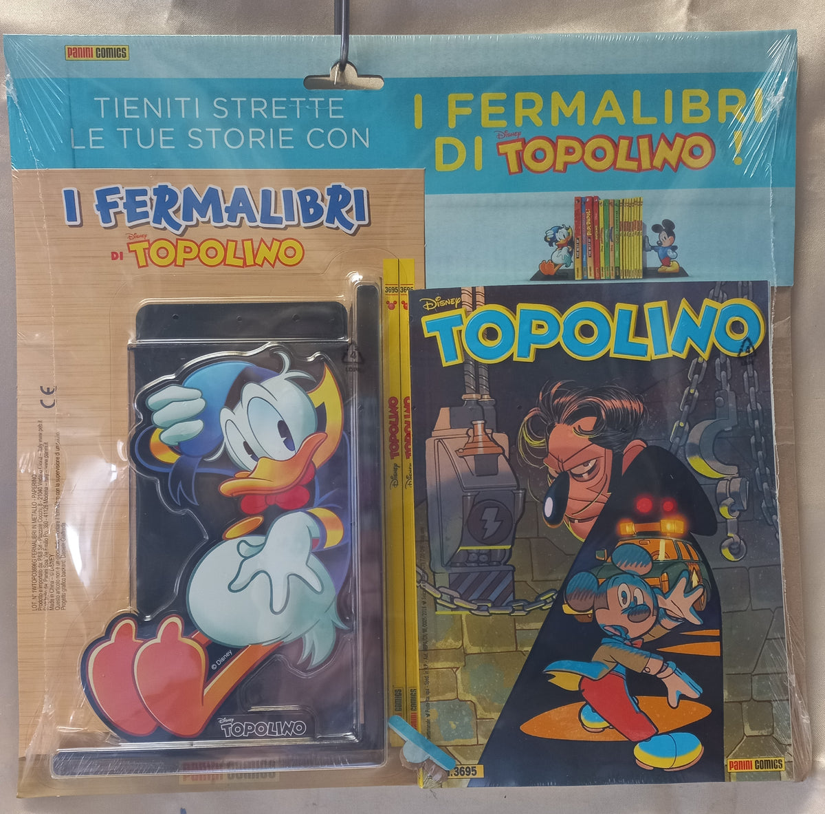 TOPOLINO n 3695 + FERMALIBRI  (1^ parte)