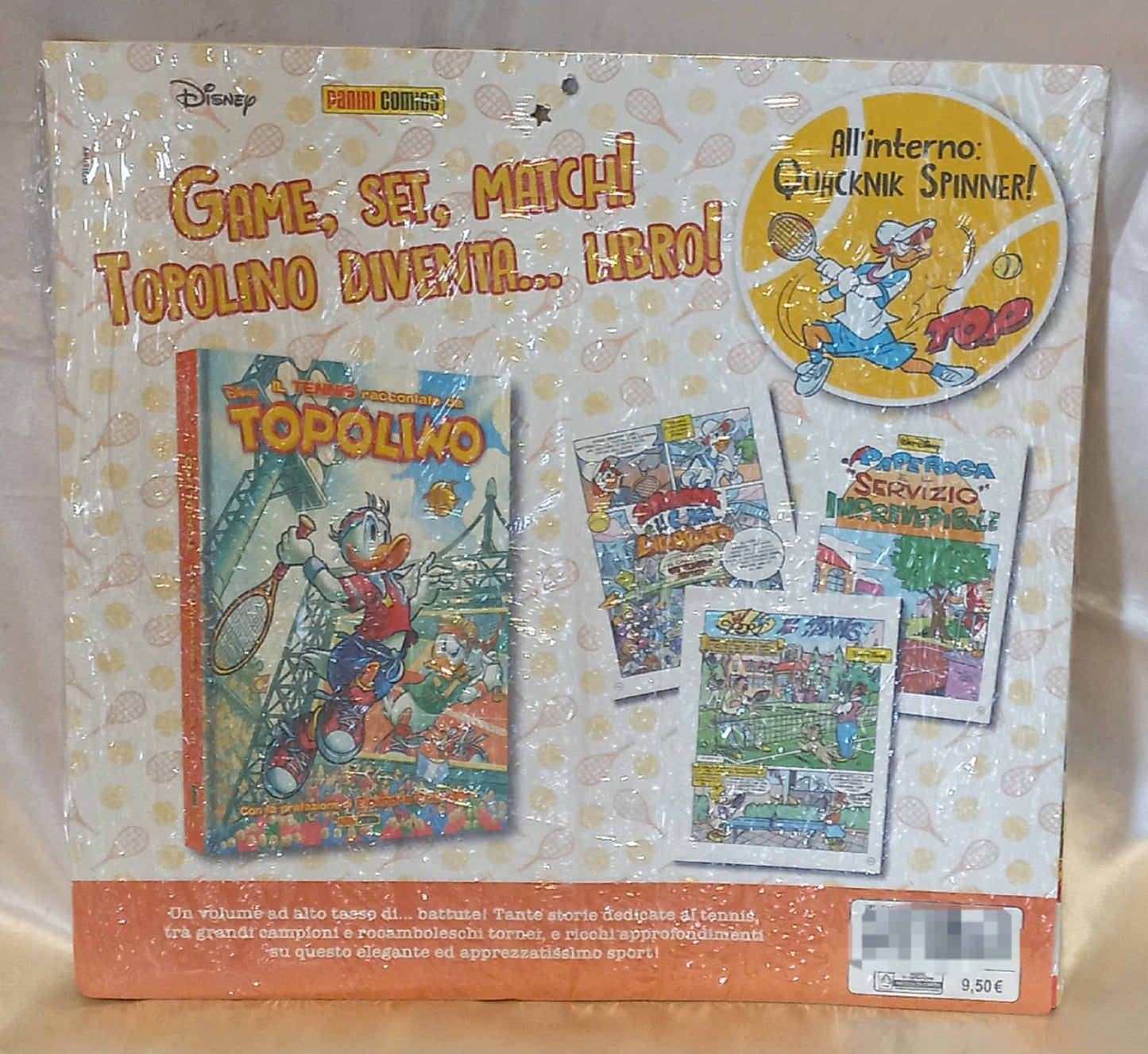 TOPOLINO n.3650 + LIBRO TENNIS