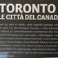 TORONTO e LE CITTA' DEL CANADA - 47^ uscita Città del mondo